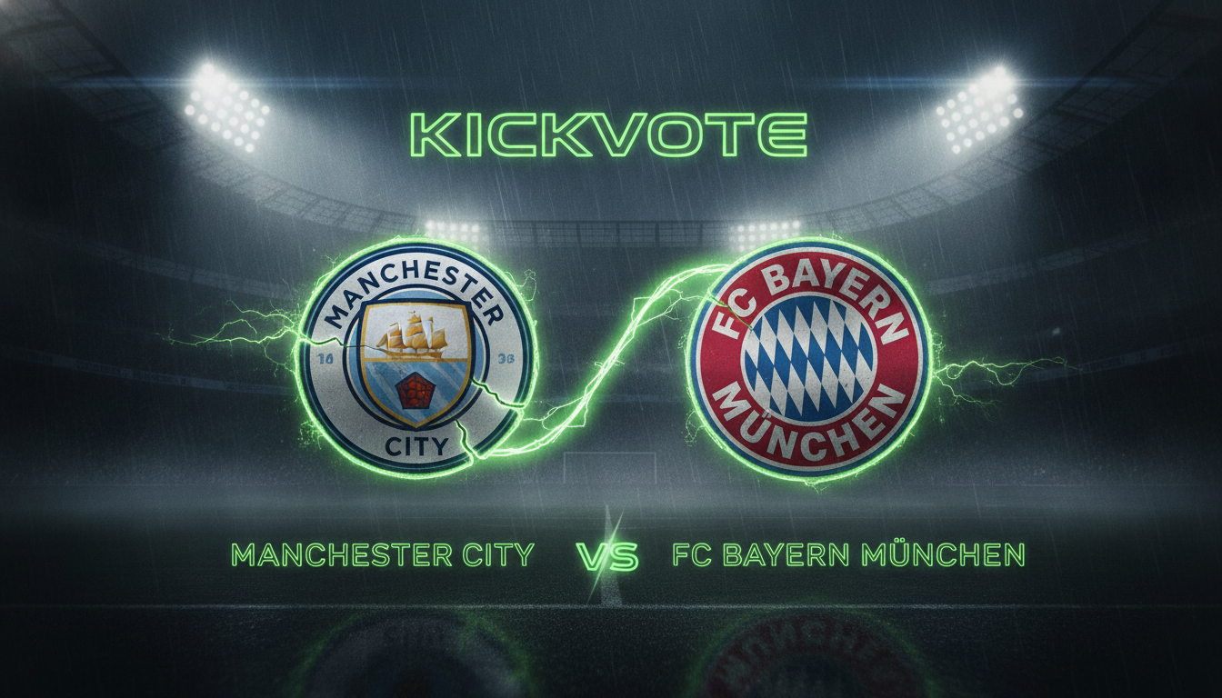 Manchester City vs FC Bayern München