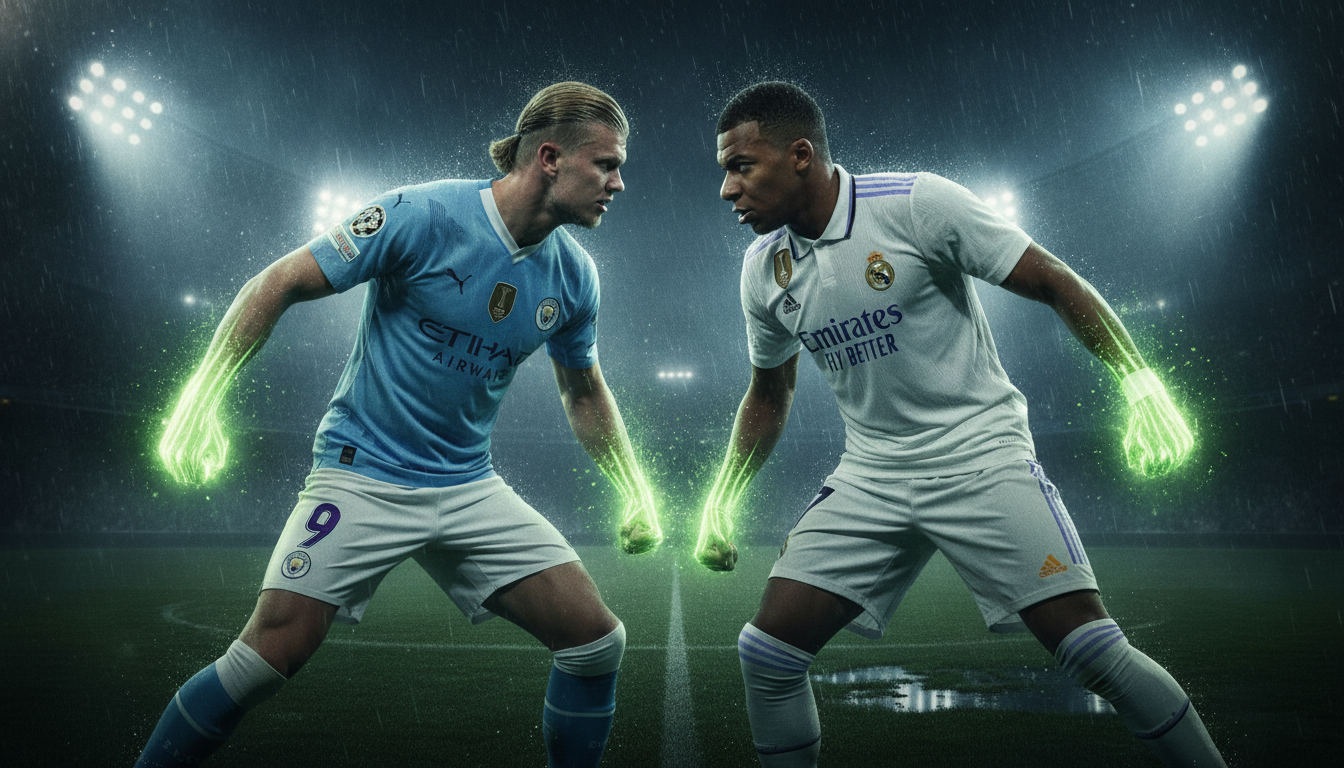 Erling Håland vs Kylian Mbappé Lottin