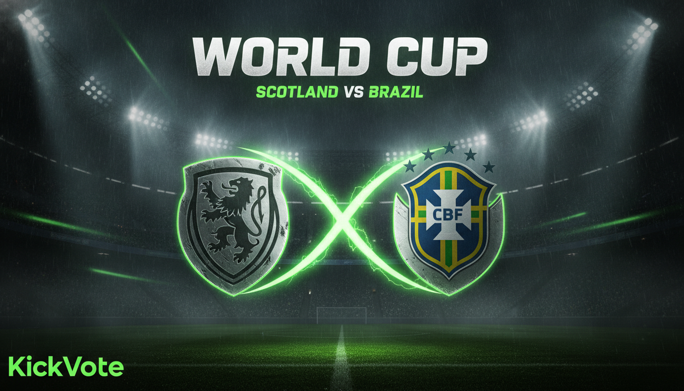 Scotland vs Brazil