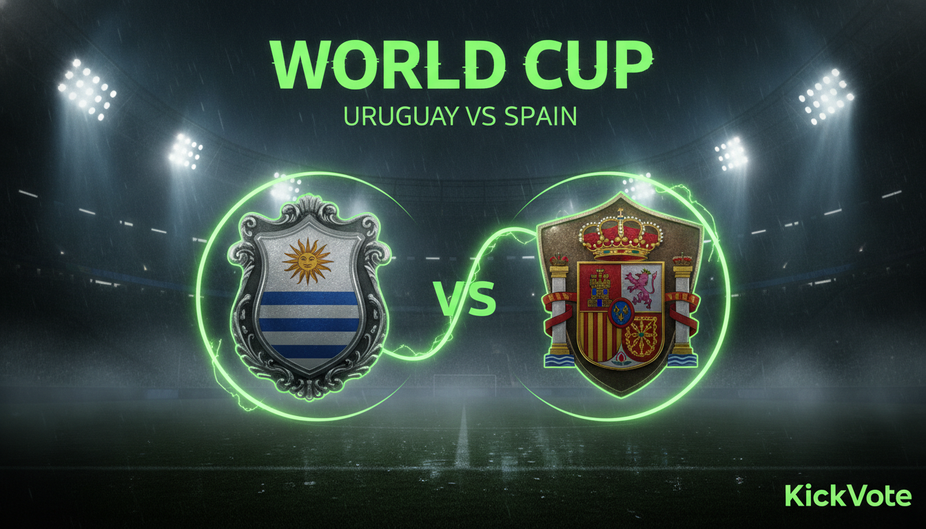 Uruguay vs Spain