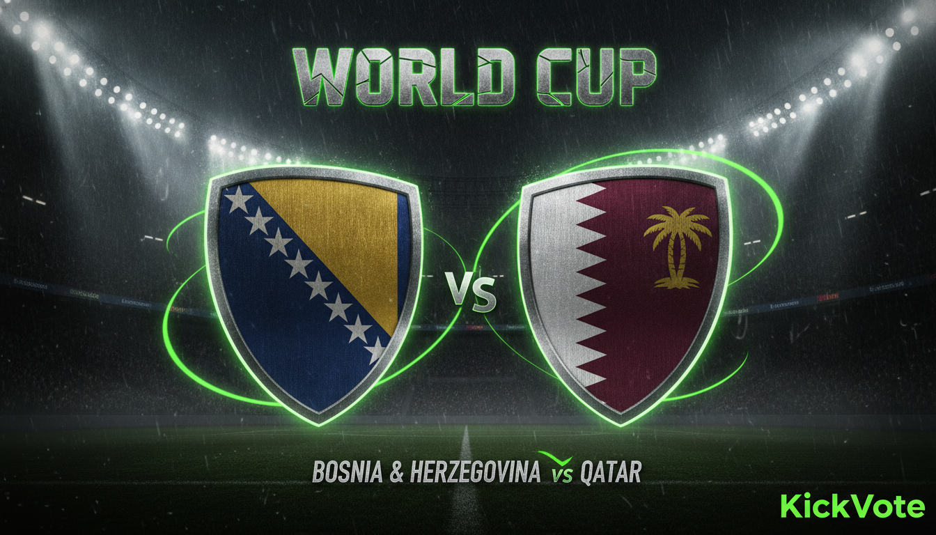 Bosnia & Herzegovina vs Qatar