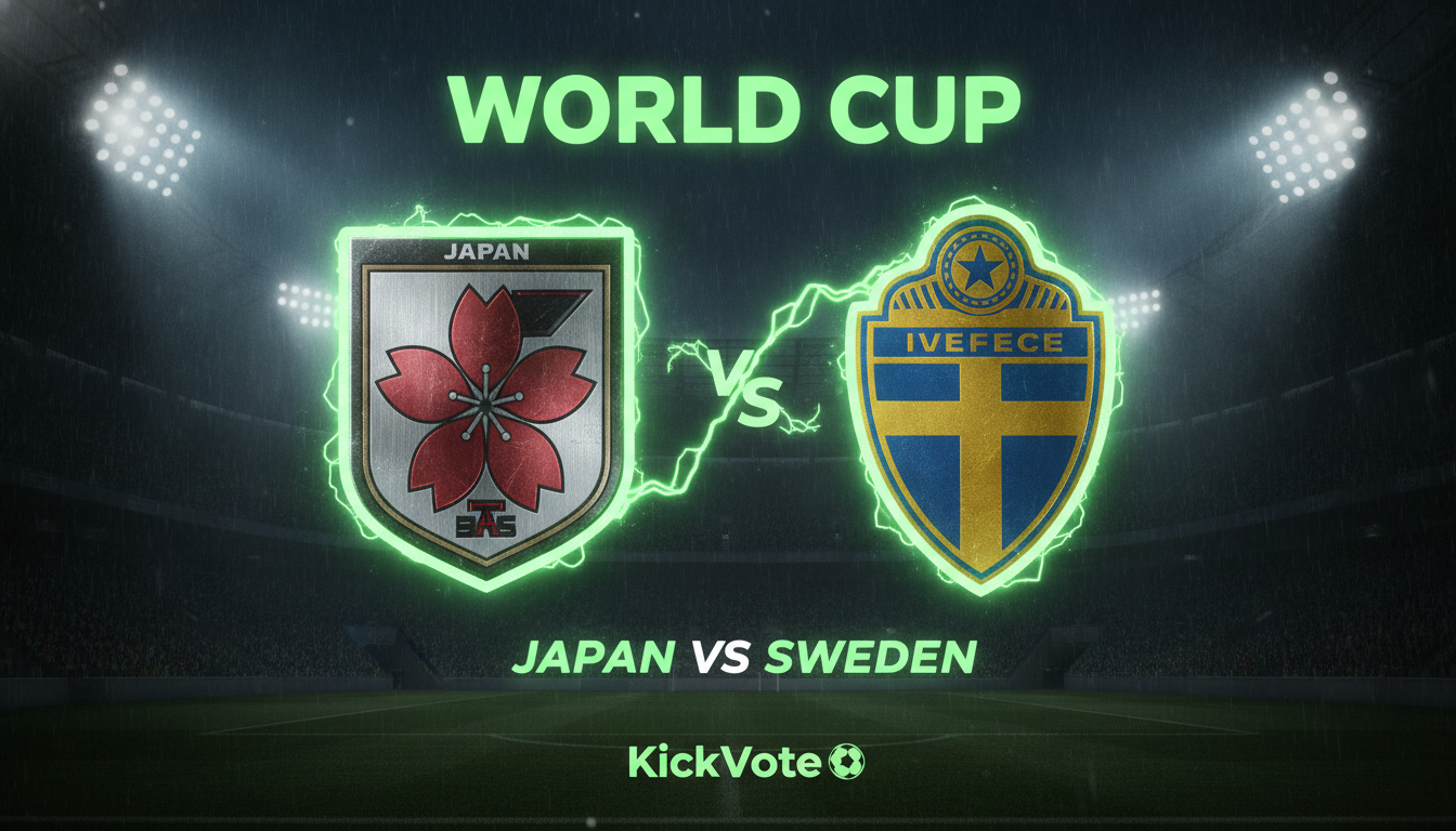 Japan vs Sweden
