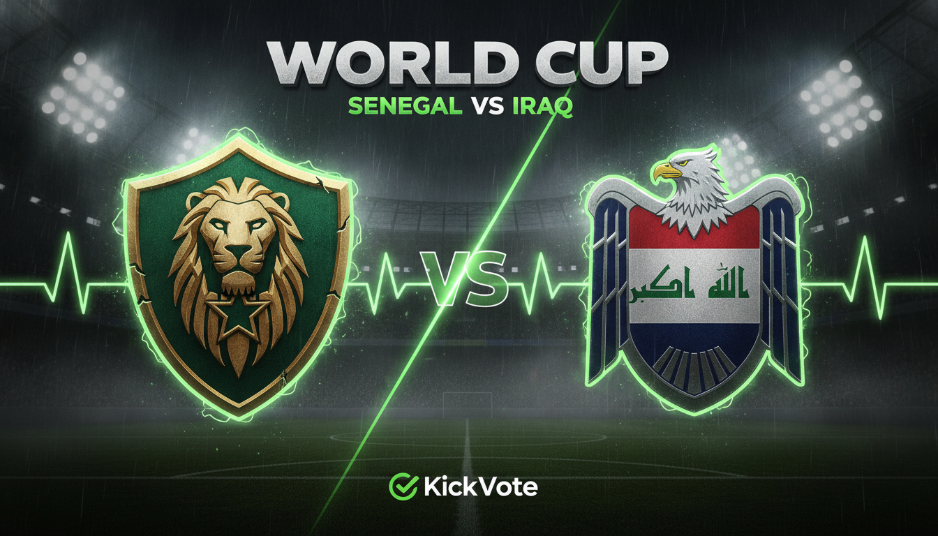 Senegal vs Iraq