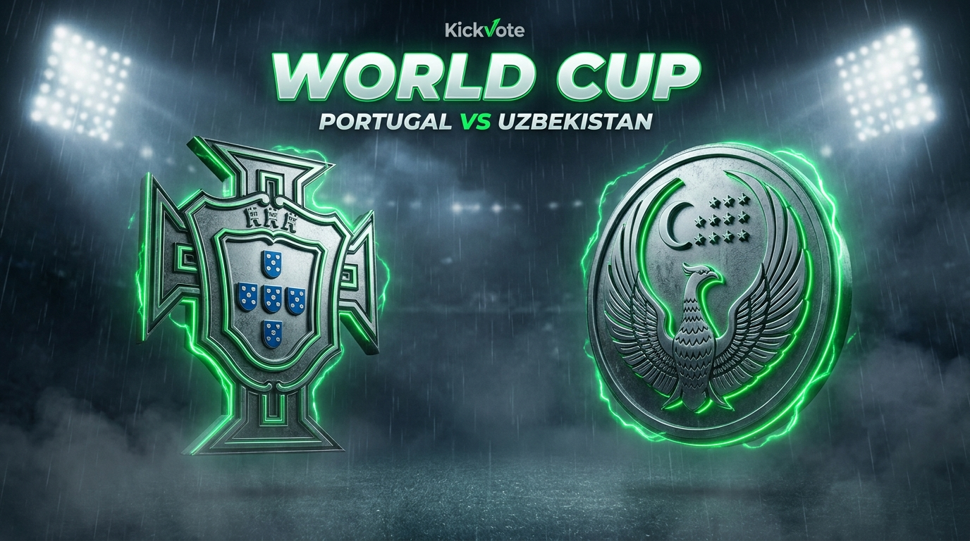 Portugal vs Uzbekistan
