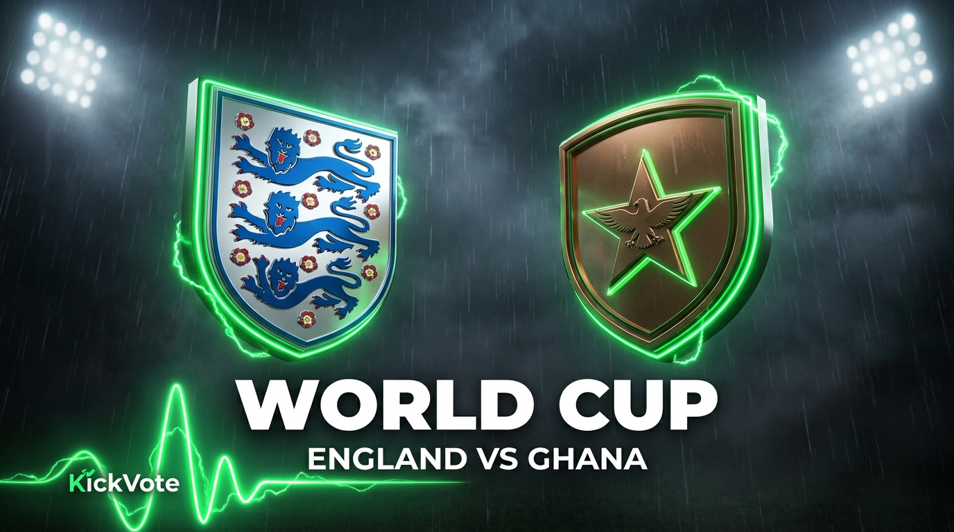 England vs Ghana