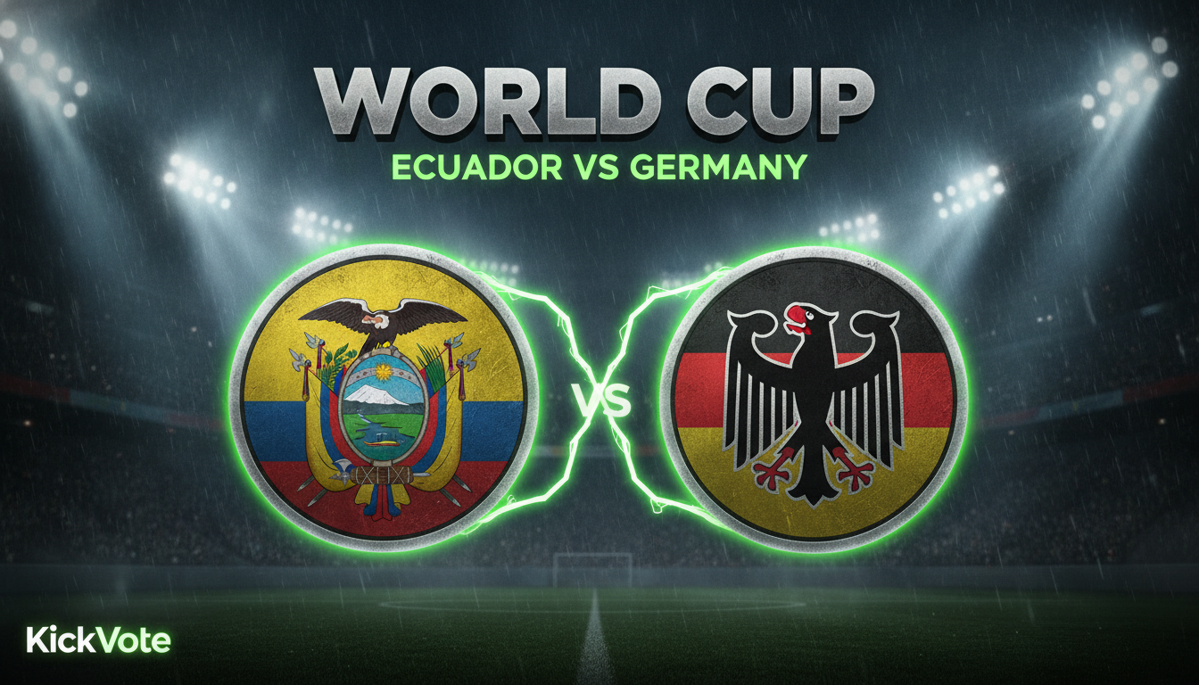 Ecuador vs Germany